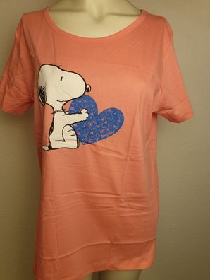 NEU Peanuts Snoopy Damen T- Shirt Gr. S + M + L