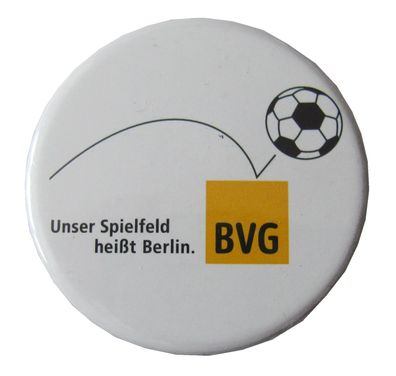 BVG - Berliner Verkehrsbetriebe - Button - Ansteckbutton 38mm