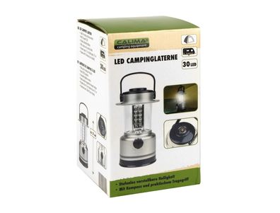 Calima LED Campinglaterne + Kompass , batteriebetrieben
