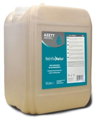 Azett Reinfix Natur Handwaschpaste 10 Liter Fliesfähiger Handreiniger