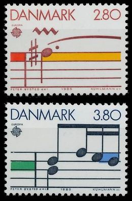 Dänemark 1985 Nr 835-836 postfrisch S1F0BF6