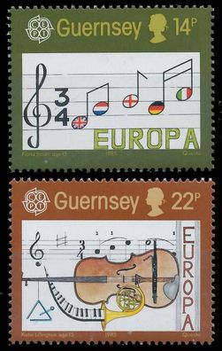 Guernsey 1985 Nr 322-323 postfrisch S1F0CDA