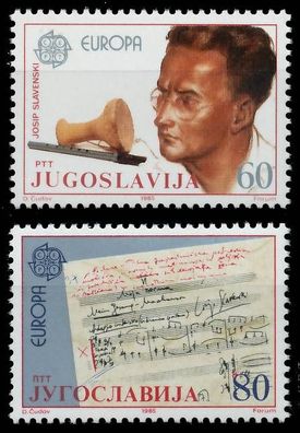 Jugoslawien 1985 Nr 2104-2105 postfrisch S1F0D8E