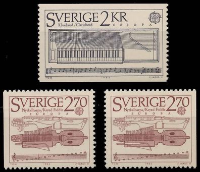 Schweden 1985 Nr 1328A-1329Dl Dr postfrisch X5BECFE