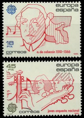 Spanien 1985 Nr 2671-2672 postfrisch S1F0EEE