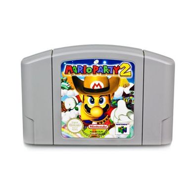 N64 Spiel Mario Party 2