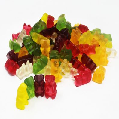 Yummi Yummi Fruchtgummi Bären mehrfarbig sortiert zuckerfrei 1000g