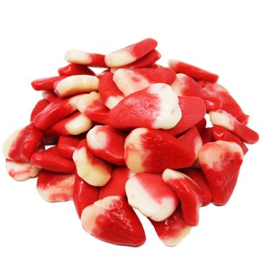 Fruchtgummi Erdbeeren mit Sahne Creme Strawberry Cream Halal 1000g