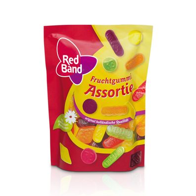 Red Band Fruchtgummi Assortie buntes Englisches Weingummi 200g