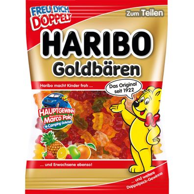 Haribo Goldbären der Klassiker in 6 leckeren Geschmacksrichtungen 175g