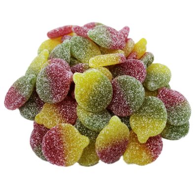 Fruchtgummi Frisia Veggie Brause Apfel sauer Fizzy Appels 1000g