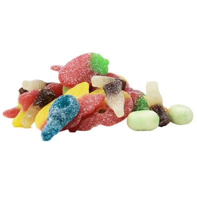 Saure Fruchtgummi Mischung verschiedene Sorten fruchtig sauer 300g