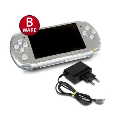 Sony Playstation Portable - PSP 3004 Slim & Lite Konsole in Silber / Silver #33B ...