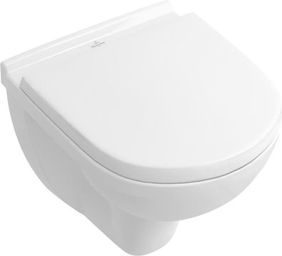V&B Combi-Pack O. NOVO Compact, DirectFlush, mit WC-Sitz (Spülrandlos)