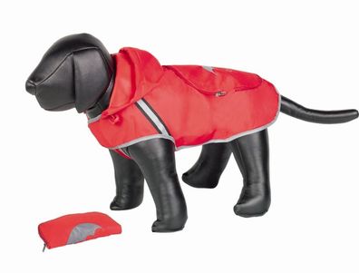 Hunde-Regenmantel "Rainy", rot (verschiedene Größen), von Nobby