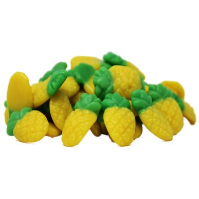 Fruchtgummi Pineapples fruchtige süße Ananas Fruchtgummi 1000g