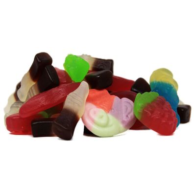 Gelatinefreier Fruchtgummi Mix fruchtig lecker vegetarisch 1000g