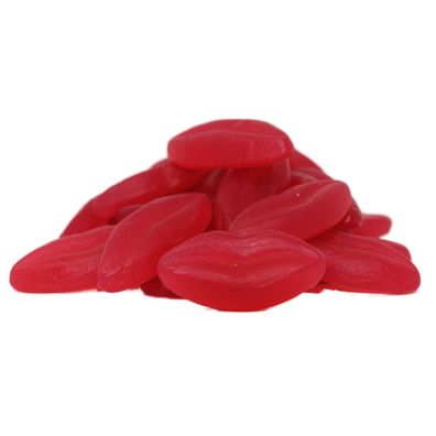 Frisia rote Lippen gelatinefreies Fruchtgummi Red Lips vegan 1000g