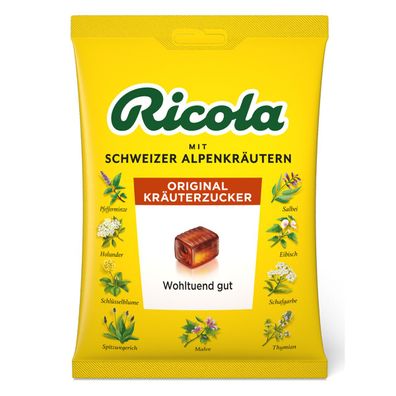 Ricola Original Kräuterzucker mit Schweizer Alpenkräutern 75g
