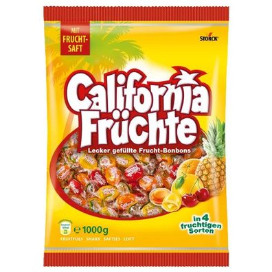 Storck California Früchte Lecker gefüllte Frucht-Bonbons 1000g