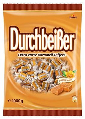 Storck Durchbeißer extra zarte und weiche Karamell Kaubonbons 1000g