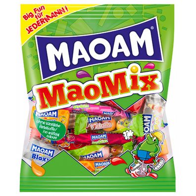 Maoam Maomix einzeln verpackten Kaubonbons fruchtig süss 250g