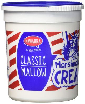 Nawarra Marshmallow Cream Classic Mallow aus Schaumzucker 180g