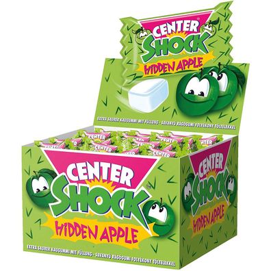Center Shock Hidden Apple Kaugummi mit flüssigem Apfel Geschmack 400g