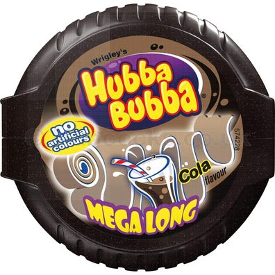 Hubba Bubba Bubble Cola Kaugummi Streifen mit Cola Geschmack 9er Pack