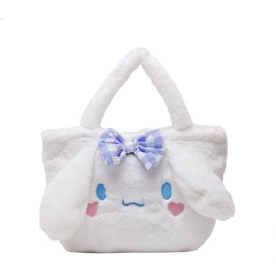 Cute Cinnamoroll Tragetasche Plüsch Tote Tasche Weiß Ca.26x19x6cm Geschenk