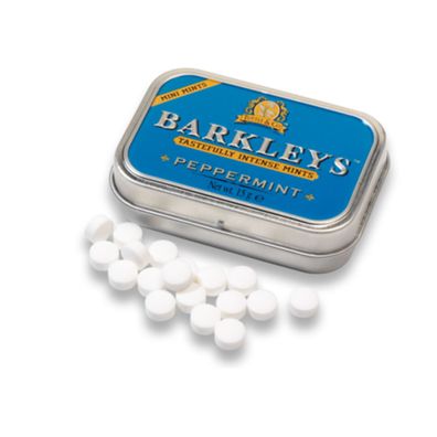 Barkleys Mini Peppermint Pastillen mit Pfefferminz zuckerfrei 15g