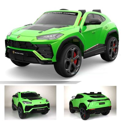 ES-Toys Kinder Elektroauto Lamborghini Urus ST-X Fernbedienung, EVA-Reifen, MP3