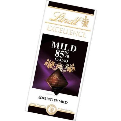 Lindt und Sprüngli Excellence Mild 85 Prozent Edelbitter 100g