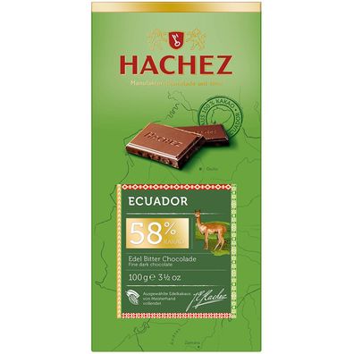 Hachez Schokolade Ecuador 58%