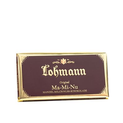 Lohmann MA MI NU Mandel Milch Nuss Tafel Schokolade 100g 4er Pack