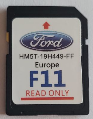 Ford Sync 2 Navigationssoftware F11 SD-Karte 2660323 Europa 2023