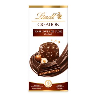 Lindt Creation Haselnuss de Luxe mit feinherber Schokolade 150g