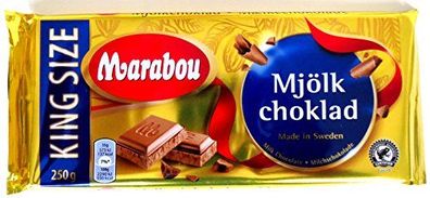 Marabou Tafel Milchschokolade Karamellnote King Size 250 g 10er Pack