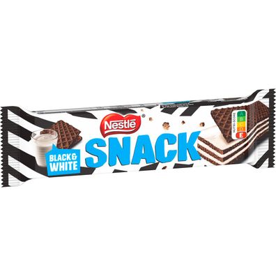 Nestle Black and White Kakao Waffel Riegel mit Milchcreme Füllung 33g