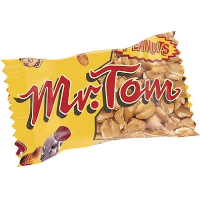 Mr. Tom Minis geröstete Erdnüsse mit Karamell einzeln verpackt 2100g