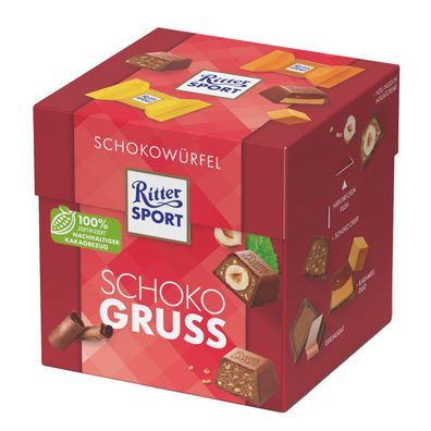 Ritter Sport Schokowürfel Schoko Gruß mit verschiedenen Sorten 176g