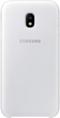 Original Samsung Dual Layer Cover für Galaxy J3 2017 White Neuware EF-PJ330