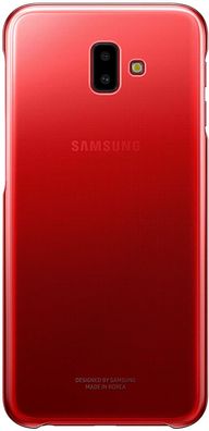 Original Samsung Galaxy J6+ Gradation Cover Red Neuware vom DE Händler EF-AJ610