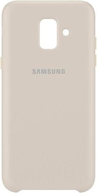 Samsung Dual Layer Cover Gold für Galaxy A6 (2018) Neuware EF-PA600CFE