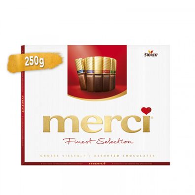 merci Finest Selection Grosse Vielfalt Schokoladen Spezialitäten 250g