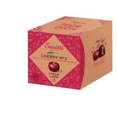 Sarotti Cherry Nr 2 Cream Likör Sahnelikör mit ganzer Kirsche 192g