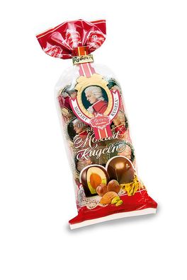 Mozart Kugel Confiserie Tüte 8er mit feiner Alpenmilch Schokolade 160g