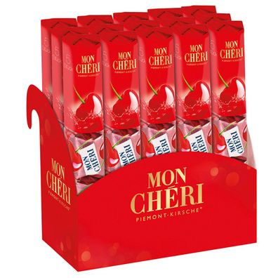 Ferrero Mon Cheri 15 Riegel mit 5 einzeln verpackten Kirsch Pralinen 780g