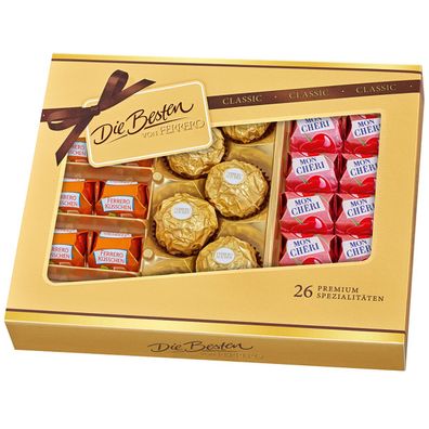 Die Besten von Ferrero Classic Geschenkverpackung 3 Spezialtäten 269g