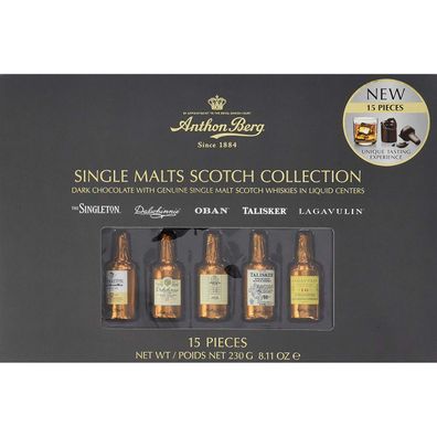 Anthon Berg Single Malts Scotch Collection Schokoladenpralinen 230g